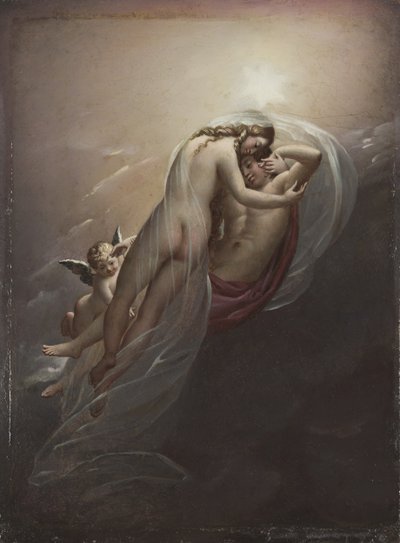 Aurora og Cephalus av Anne-Louis Girodet de Roucy-Trioson