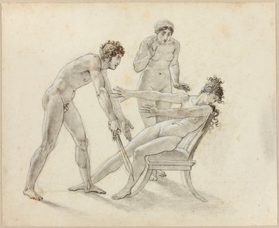 Hermine avviser Orestes av Anne-Louis Girodet de Roucy-Trioson