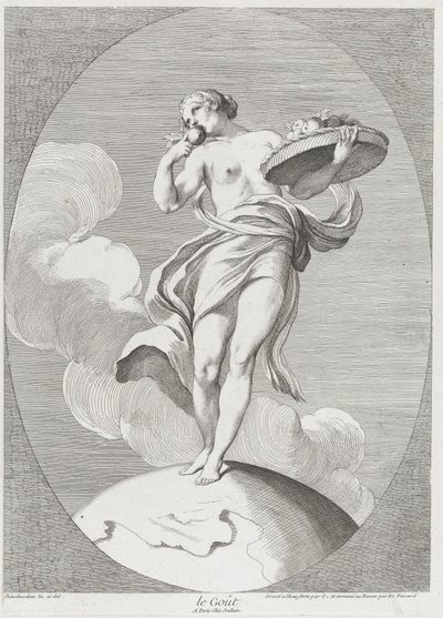 Smak, 1730-65. Skapere: Caylus, Anne-Claude-Philippe de, Etienne Fessard. av Anne Claude Philippe de Caylus, Etienne Fessard