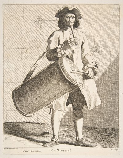 En mann fra Provence, 1737. av Anne Claude Philippe de Caylus