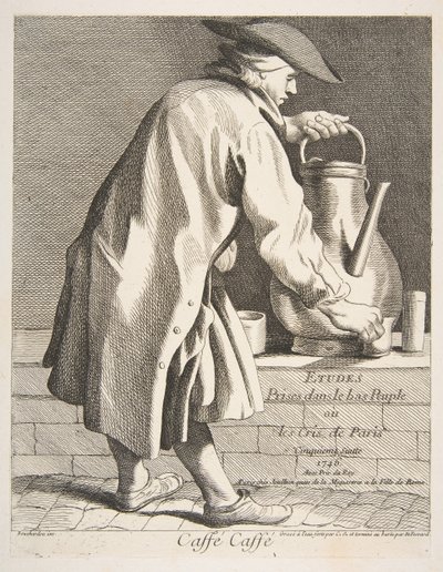 Kaffeleverandør, 1746. av Anne Claude Philippe de Caylus
