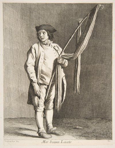 Blonderhandler, 1738. av Anne Claude Philippe de Caylus