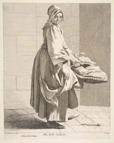 Salatselger, 1742. av Anne Claude Philippe de Caylus