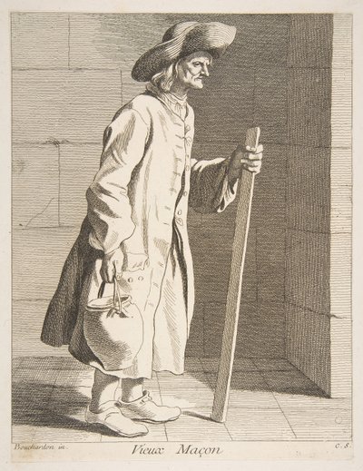 Gammel murer, 1737. av Anne Claude Philippe de Caylus