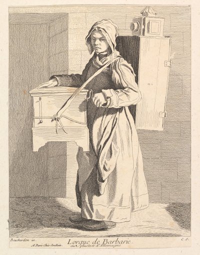 Orgelkvern, 1737. av Anne Claude Philippe de Caylus
