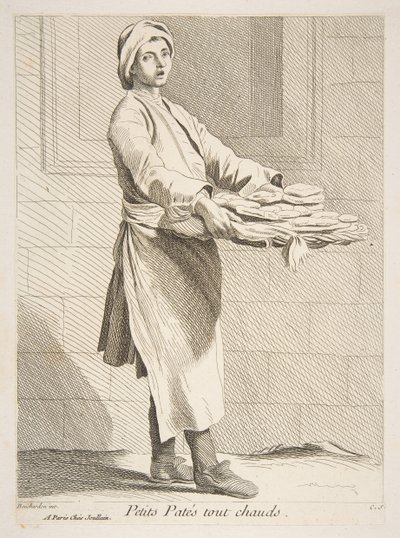 Konditorselger, 1738. av Anne Claude Philippe de Caylus