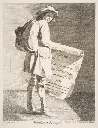 Bildeselger, 1738. av Anne Claude Philippe de Caylus
