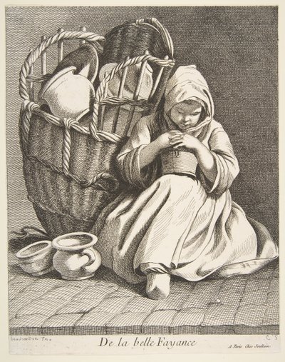 Keramikkhandler, 1738. av Anne Claude Philippe de Caylus