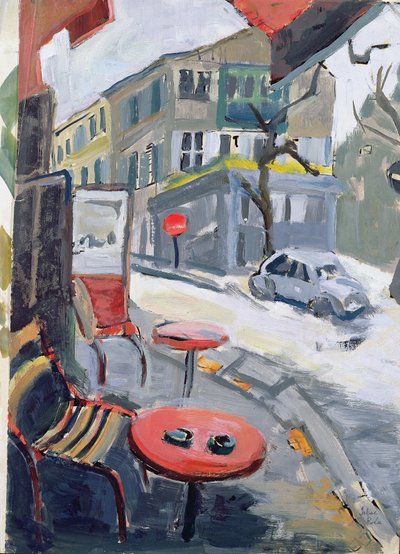 Tabac Brea (olje på papir) av Anne Durham