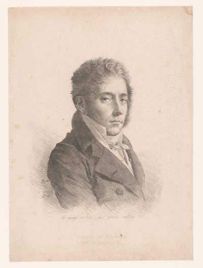 Portrett av Marie Philippe Coupin de la Couperie Hvis malingen er bedre, kan den ikke bli bedre (tittel på objekt) av Anne Louis Girodet Trioson