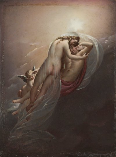 Aurora og Cephalus, ca. 1810. av Anne Louis Girodet de Roucy Trioson