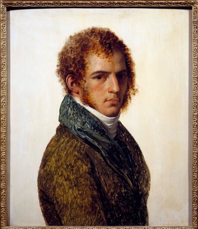 Portrett av maleren Benjamin Rolland Maleri av Anne Louis Girodet de Roucy-Trioson (Anne-Louis Girodet de Roucy Trioson av Anne Louis Girodet de Roucy Trioson