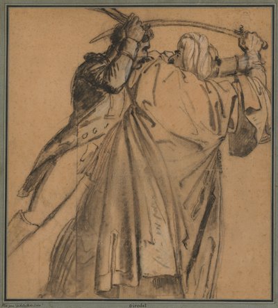 To arabere, for The Revolt of Cairo, ca. 1810. av Anne Louis Girodet de Roucy Trioson