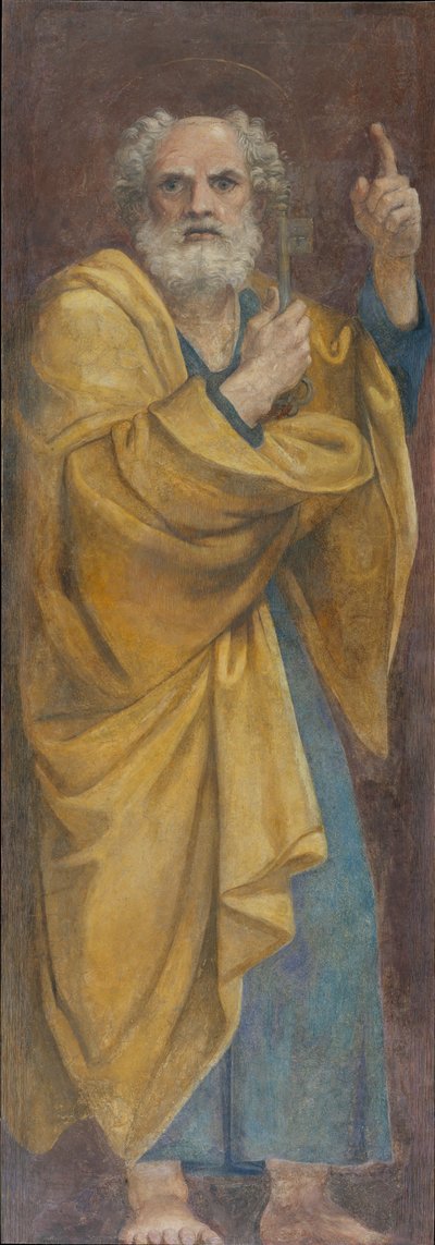 Den hellige Peter av Annibale Carracci