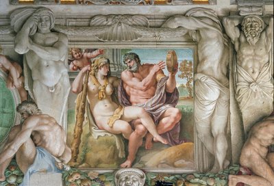 Herakles og Iole (Fresco av Annibale Carracci