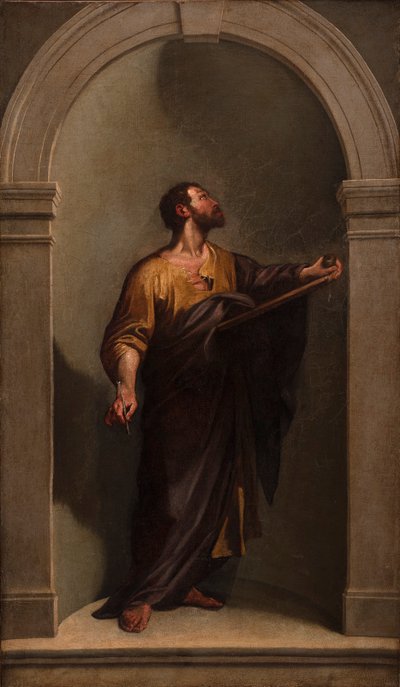 Evangelisten Matteus av Annibale Carracci