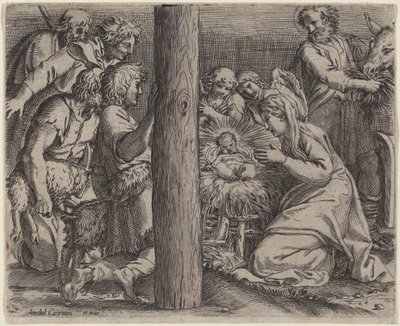 Hyrdenes tilbedelse av Annibale Carracci