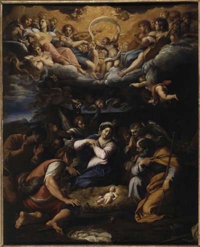 Hyrdenes tilbedelse, ca. 1597. av Annibale Carracci