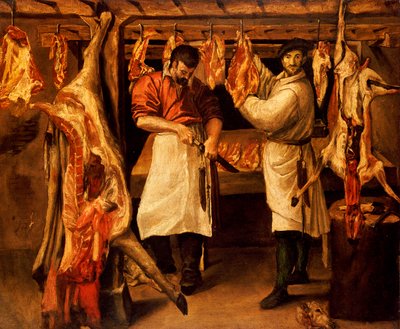 Slakterbutikken av Annibale Carracci