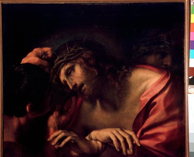 The Derision of Christ Painting av Annibale Carracci (Annibal Carrache av Annibale Carracci