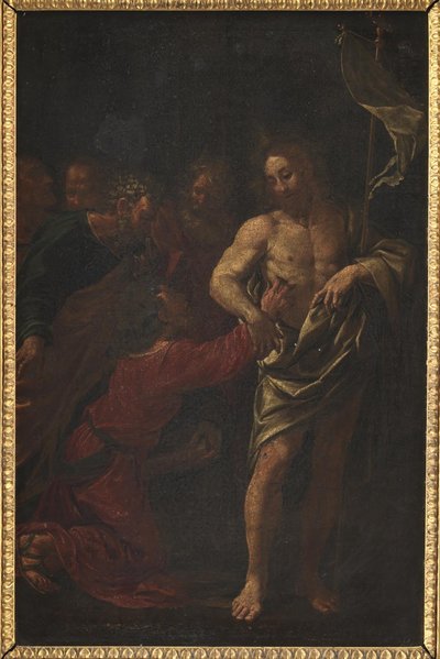 Den vantro til Saint Thomas av Annibale Carracci