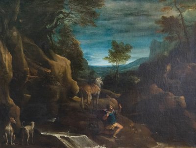 Visjonen om Saint Eustace av Annibale Carracci
