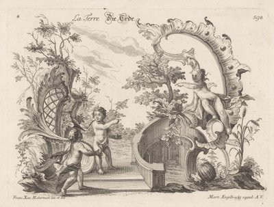 Jord La Terre / Die Erde (tittel på objekt) Fire elementer (serietittel) av Anonymous