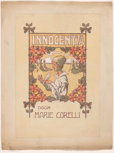 Banddesign for: Marie Corelli, Innocentia: Dream Life and Reality (Innocence), 1915 av Anonymous