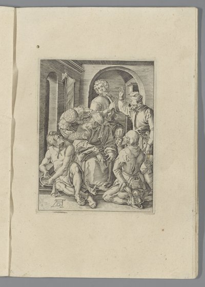 Hån mot Kristus The Little Passion (serietittel) Passio Christi Ab Alberto Durer Nurenburgensi Effigiata (serietittel) av Anonymous