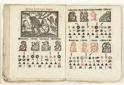 Sider med varselet for juli 1712 av Anonymous