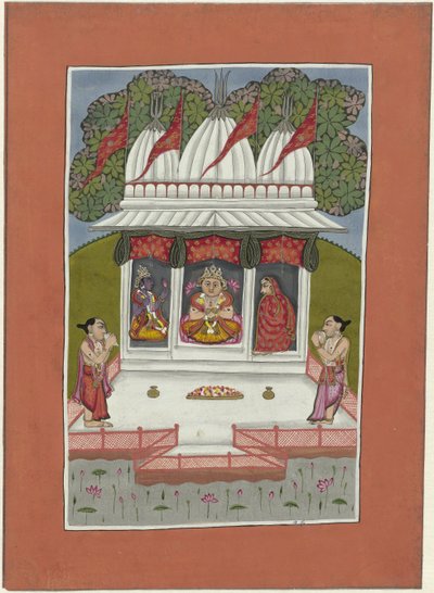 Buddha som en inkarnasjon (avatara) av Vishnu Avatars of Vishnu (serietittel) av Anonymous
