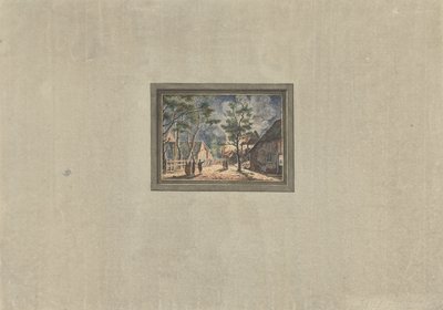 Brann ved Muiderberg, 1746 av Anonymous