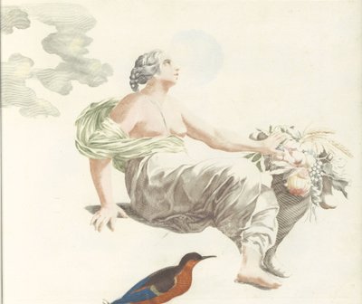 Ceres med et overflødighetshorn av Anonymous