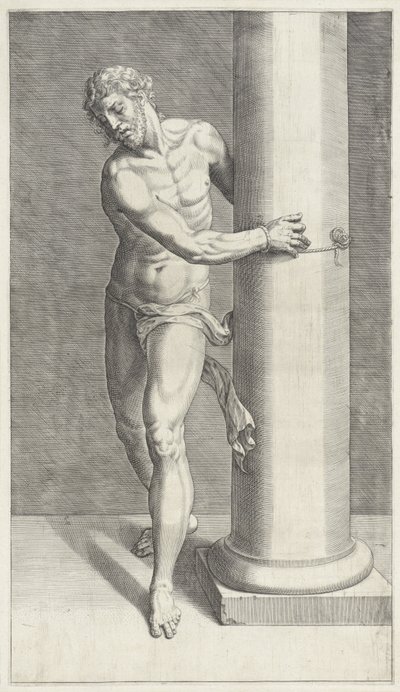 Kristus ved søylen Scourge of Christ (serietittel) av Anonymous