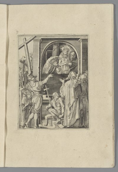 Christus the people of shown (Ecce homo) The Little Pass (serietittel) Passio Christi Ab Alberto Durer Nürnberg-figur (serietittel) av Anonymous