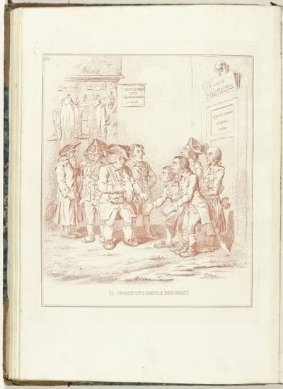 Comité voor Uitgewekenen, 1795 Utvandrerkomiteen (tittel på gjenstand) Hollandia Regenerata (italiensk kopi) (serietittel) Fornyelsen av Holland: speil til alle gjenskapte folk (serietittel på gjenstand) av Anonymous