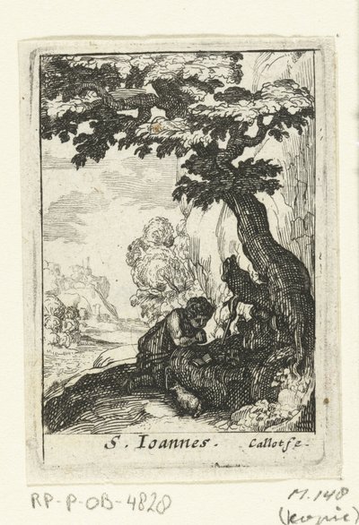 Den angrende døperen Johannes S. Ioannes (tittel på objekt) The Penitent Saints (serietittel) av Anonymous