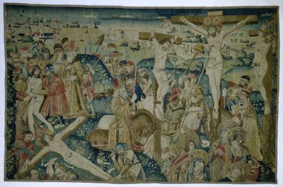 Korsfestelsen, fra Kristi lidenskap The Passion of Christ (serietittel) av Anonymous