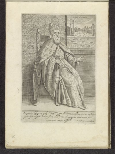 Doge van Venetië Scènes uit het Venetiaanse leven (serietittel) Habiti d