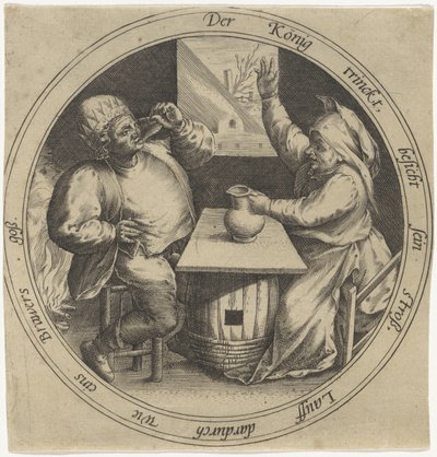 Helligtrekongerfest Medaljonger med tvetydige kantbokstaver (serietittel) av Anonymous