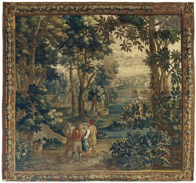 Andejegere fanger og fengsler en krypskytter Folkeliv til Teniers (serietittel) av Anonymous