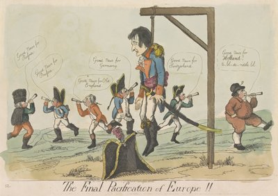 Endelig fred i Europa, 1803 Den endelige freden i Europa!! (tittel på objekt) av Anonymous