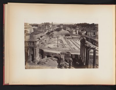 Forum Romanum i Roma, Italia Forum Romanum (tittel på objekt) av Anonymous