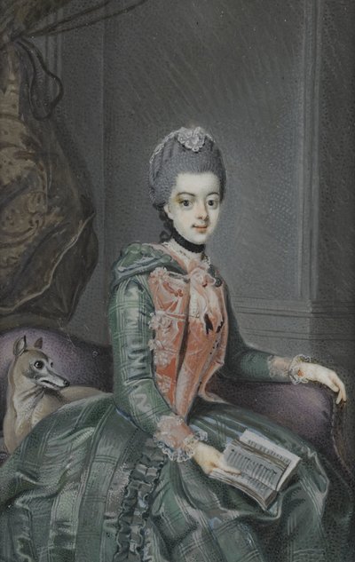 Frederika Sophia Wilhelmina (1751-1820), prinsesse av Preussen. Kona til prins Willem V av Anonymous