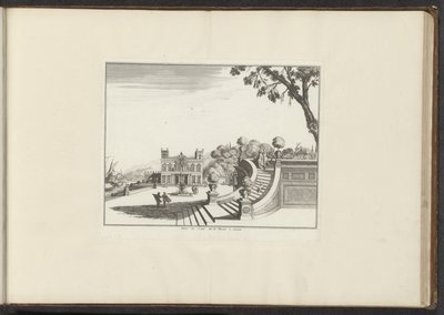 Utsikt over et palass i Livorno Palais du Grand Duc de Florence i Livorne (tittel på objekt) Palasser og monumenter i Venezia, Livorno, Napoli og Roma (serietittel) av Anonymous