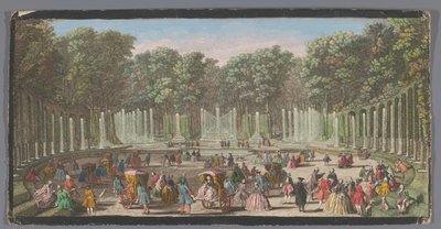 Utsikt over Bosquet du Théâtre d