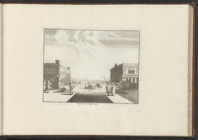 Utsikt over Canal Grande i Venezia Veue du Grand Canal a Venise (tittel på objekt) Palasser og monumenter i Venezia, Livorno, Napoli og Roma (serietittel) av Anonymous