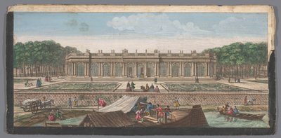 Utsikt over Grand Trianon i Versailles-hagen av Anonymous