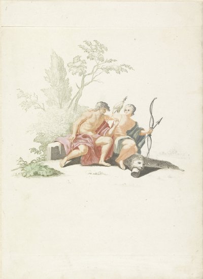 Hercules i Omphale av Anonymous