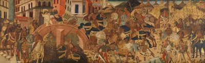 Horatius Cocles forsvarer Sublician Bridge av Anonymous